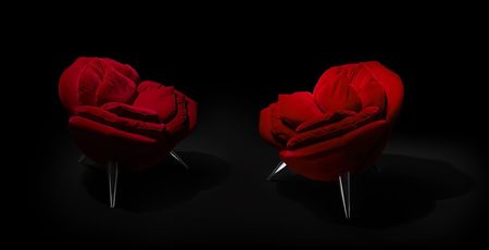 edra 意大利 &nbsp;Rose Chair单椅